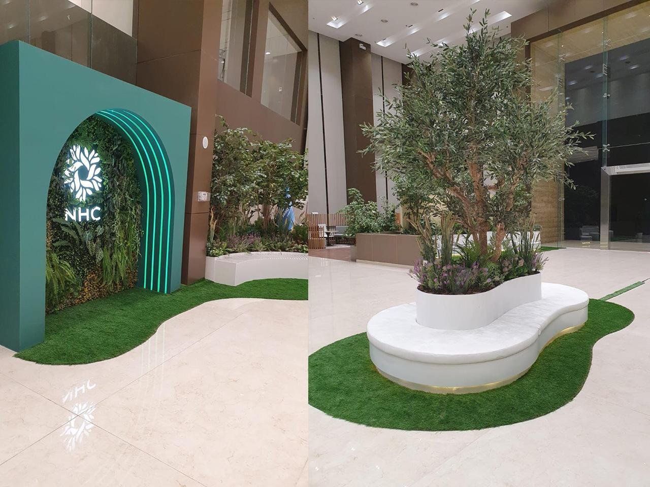 Artificial landscaping  2